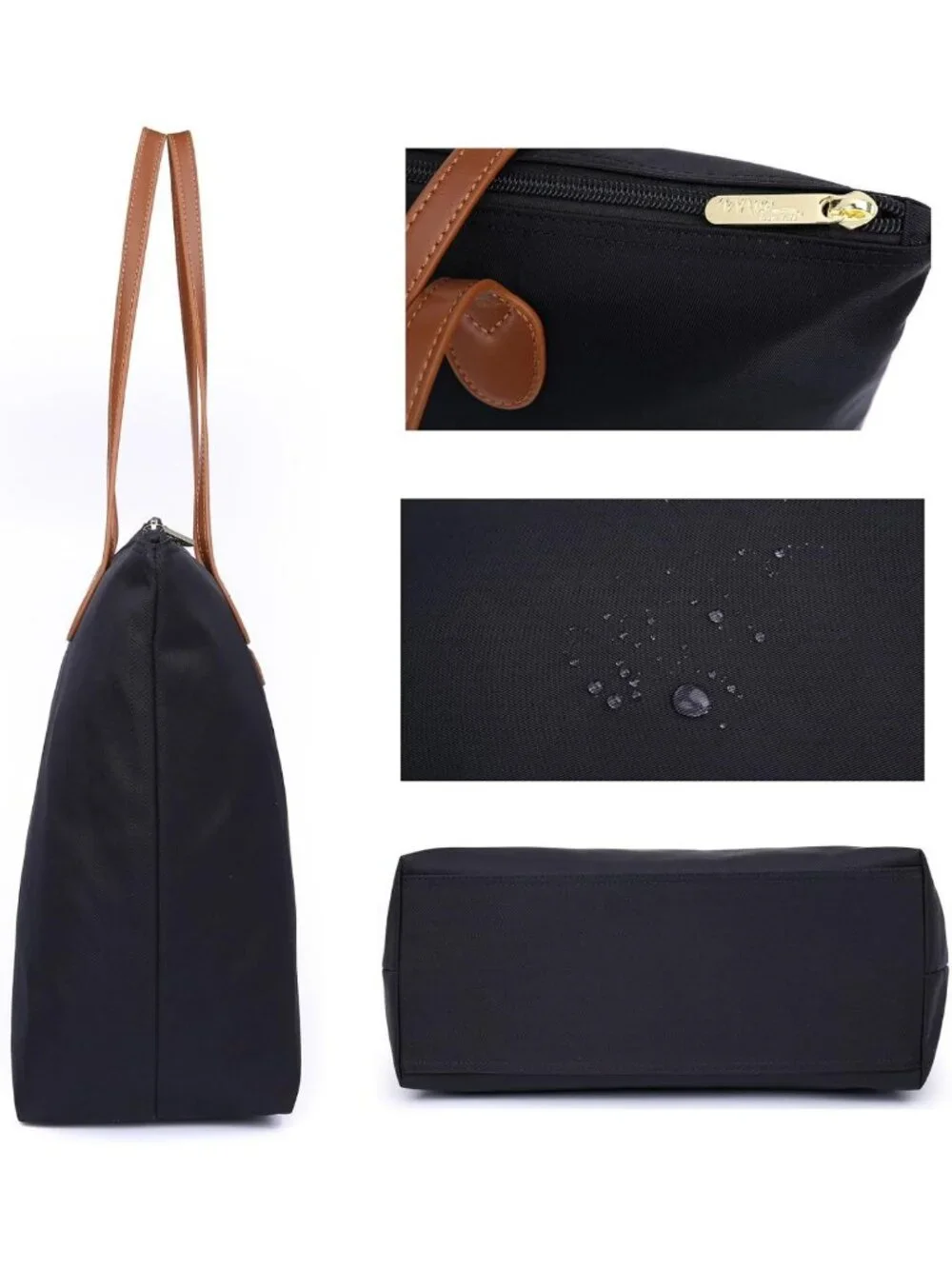 Lightweight Water-Resistant Nylon Tote Bag | Stylish & Durable Handbag